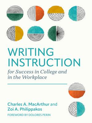 cover image of Writing Instruction for Success in College and in the Workplace